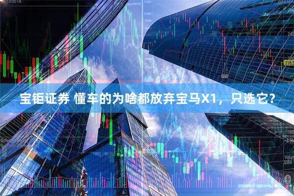 宝钜证券 懂车的为啥都放弃宝马X1，只选它？