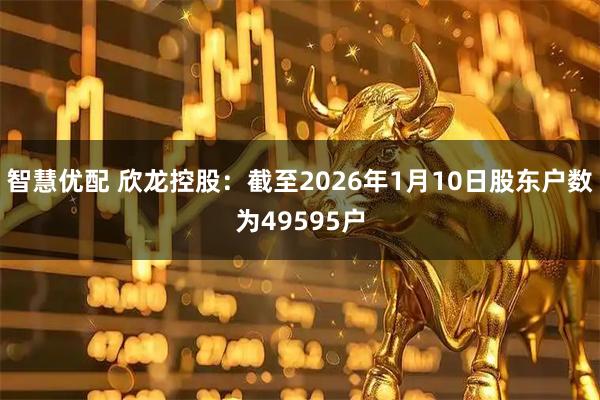 智慧优配 欣龙控股：截至2026年1月10日股东户数为49595户