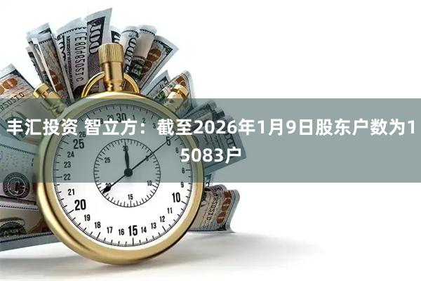 丰汇投资 智立方：截至2026年1月9日股东户数为15083户
