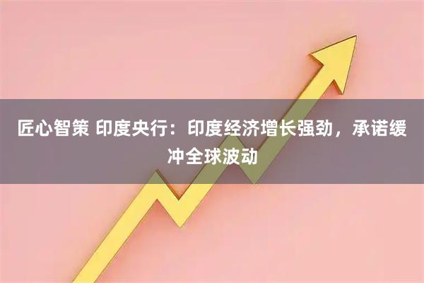 匠心智策 印度央行:印度经济增长强劲,承诺缓冲全球波动
