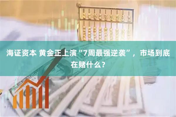 海证资本 黄金正上演“7周最强逆袭”，市场到底在赌什么？