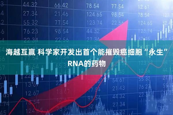 海越互赢 科学家开发出首个能摧毁癌细胞“永生”RNA的药物